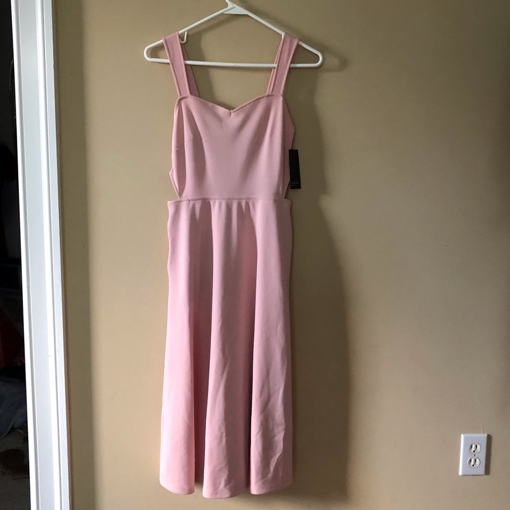 Nordstrom Blush Midi Dress